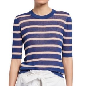 NWOT Veronica Beard short sleeve Dean sweater